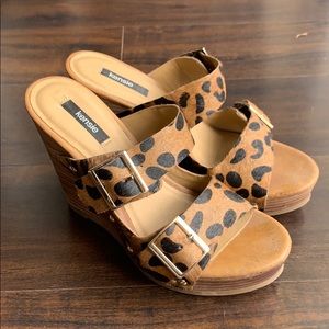 Cheetah Print Wedges - Never Worn